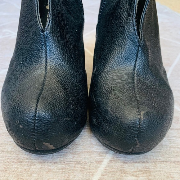 Jeffrey Campbell Chunky Platform Wedge Booties 7 - Picture 5 of 8